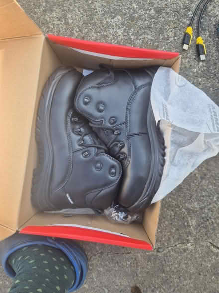 Photo of free Steel Toe Cap Boots (Hessay YO26) #1