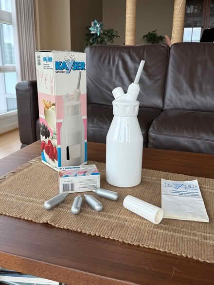 Photo of free Kayser Whipped Cream Dispenser (Vancouver, Yaletown) #1