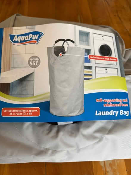 Photo of free Laundry bag, new in box. Ideal for camping (Hatching Green AL5) #1