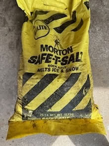 Photo of free Rock salt 25 lb. bag (South West Campton Hills) #1