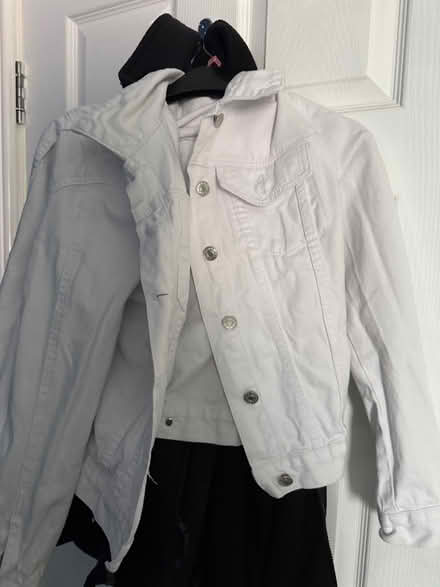 Photo of free White denim jacket (Tyburn B24) #1