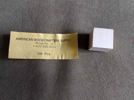 Photo of free 1 x 1 wooden cubes (near Shaws in Groton) #2