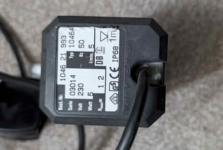 Photo of free Water pump (Kennington OX1) #1