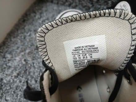 Photo of free Size 13 child's Converse (Parkhead EH11) #3