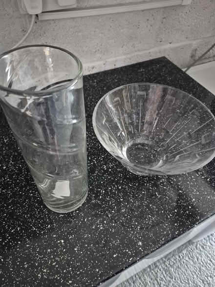 Photo of free Glass Vase and Bowl (Peachcroft OX14) #1