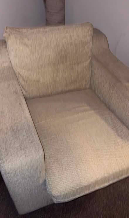 Photo of free Comfy Beige Armchair - Pickup (Cardiff) #3