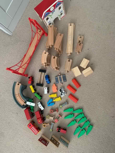 Photo of free Wooden train set (Hangleton BN3) #1