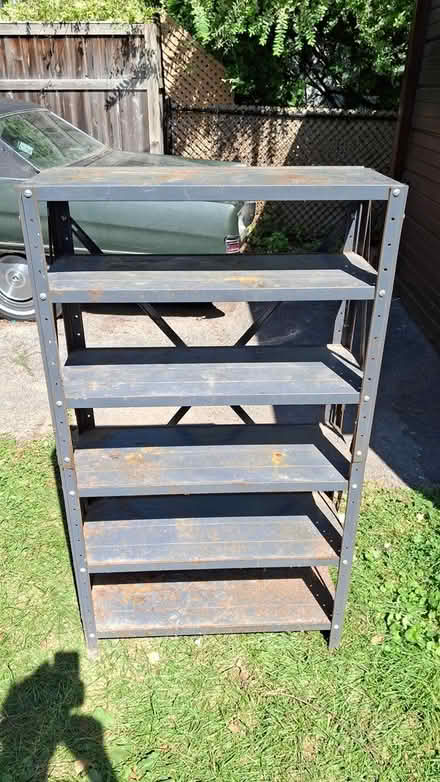Photo of free Metal shelves (Westboro, 262 Duncairn Ave.) #1