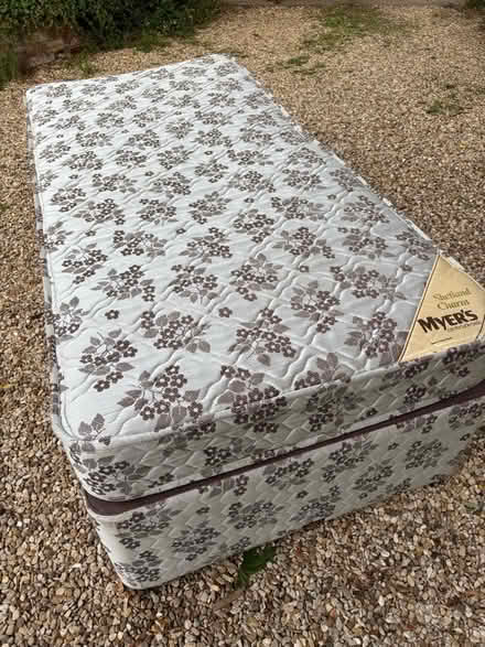 Photo of free Single Myers Divan Bed & Mattress (Foston NG32) #1