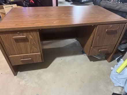 Photo of free Wood desk (Streamwood) #2