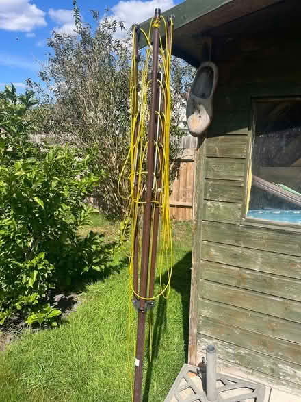 Photo of free 3 arm rotary clothes airer (Shirley, Croydon) #1