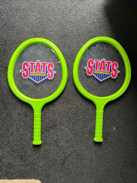 Photo of free Beach/backyard plastic paddle set (San Leandro) #1