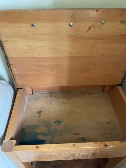 Photo of free Old School Desk (Brigstock NN14) #1