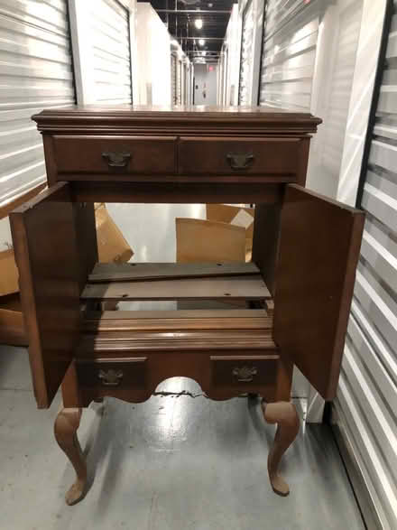 Photo of free Old wooden Hi-fi cabinet 1940s (?) (Frederick, MD) #2
