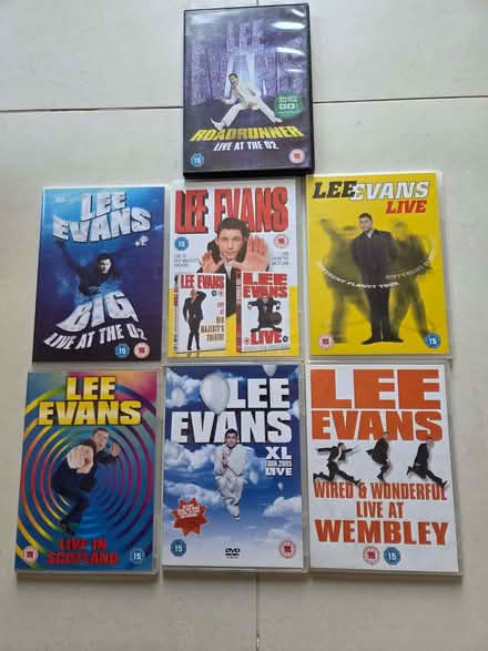 Photo of free Lee Evans DVDs (Barkingside IG5) #1