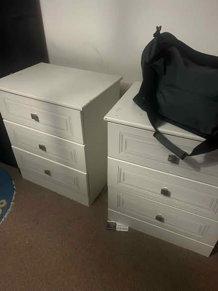 Photo of free 2 x bedside tables / chest of drawers (Newick BN8) #1