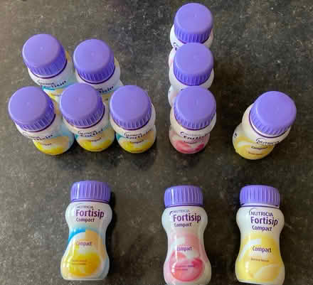 Photo of free Fortisip food supplement drinks x12 (Basingstoke RG22) #2