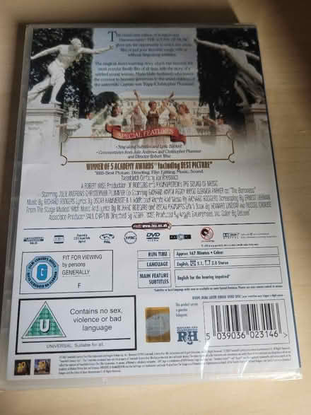 Photo of free The sound of music DVD (Shenley Fields B29) #2