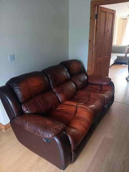 Photo of free 3 seater recliner sofa (Navan) #2