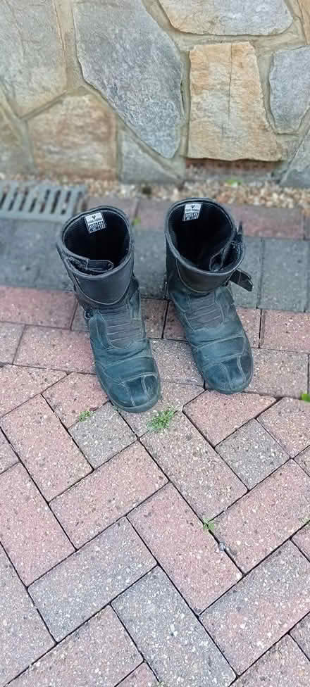 Photo of free Frank Thomas Motorbike Boots (Wokingham, RG41) #2