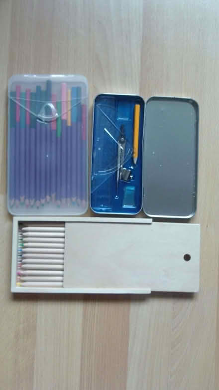 Photo of free Maths set and colouring pencils (SW15 Roehampton) #1