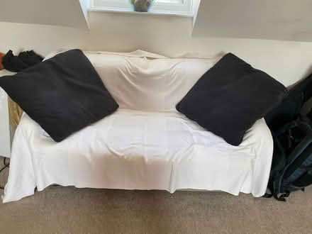 Photo of free Green sofa (Dursley GL11) #3