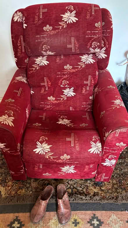 Photo of free Red Electric chair (Southey Green S5) #2