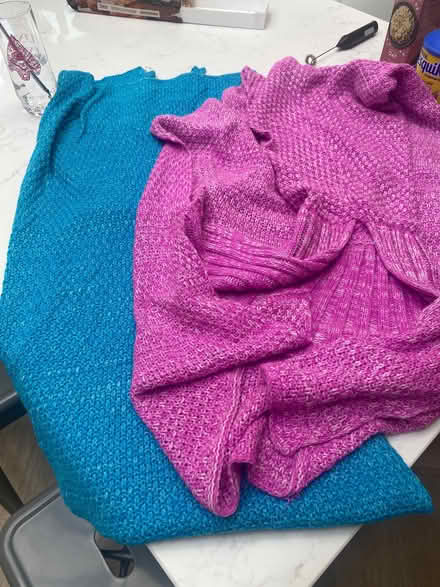 Photo of free Mermaid blanket (Desborough Island TW17) #1