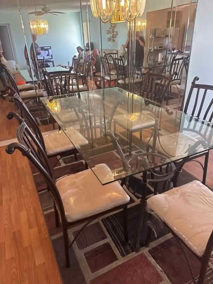 Photo of free Glass Dining Room Table (Greenacres) #1