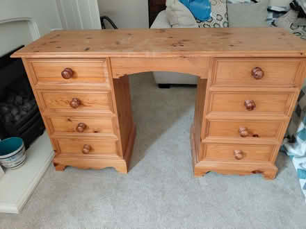 Photo of free Solid hand made pine dressing table (Harborne B17) #4