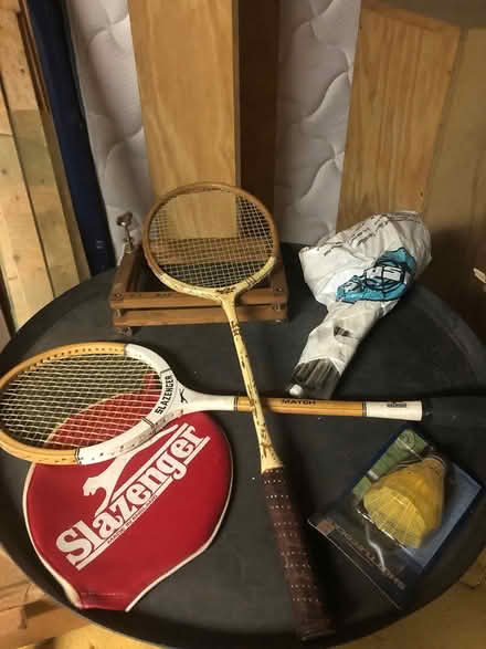 Photo of free Pair of Antique Badminton Rackets (East Watertown) #1