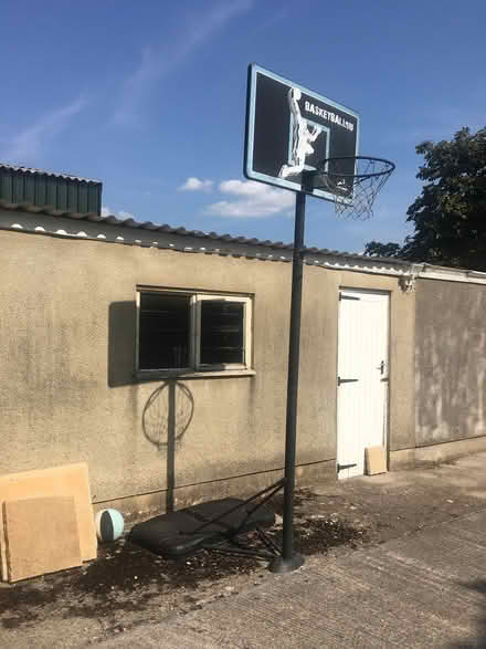 Photo of free Basket ball net & full size stand (Wolvershill Road, Banwell, WSM) #2