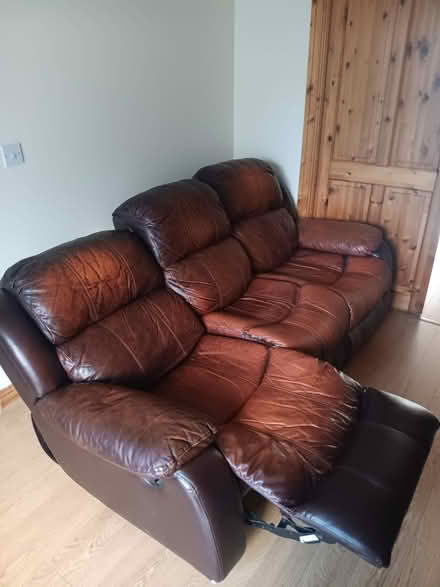 Photo of free 3 seater recliner sofa (Navan) #3