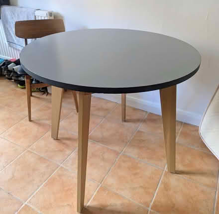 Photo of free Grey round dining table (s2 5lw) #1