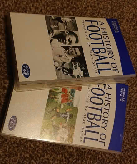 Photo of free A History of Football VHS tapes. (West End LA3) #1