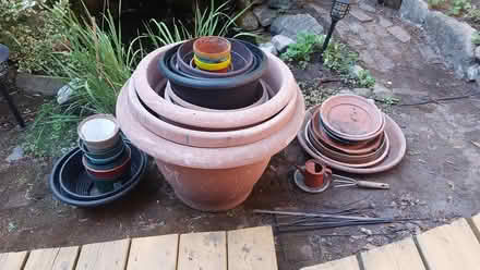 Photo of free Plant pots, saucers, implements (Beaches, Toronto) #1