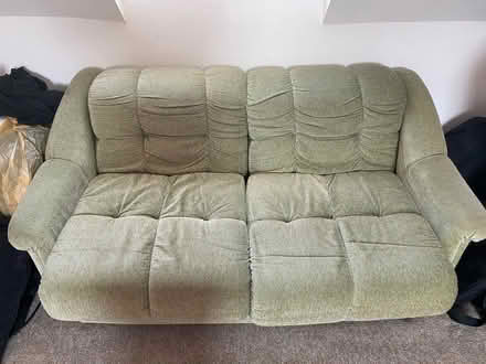 Photo of free Green sofa (Dursley GL11) #4