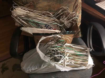 Photo of free wire coat hangers (East Watertown) #1