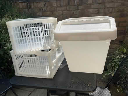 Photo of free 3 plastic storage containers (Chalfont St Giles HP8) #2