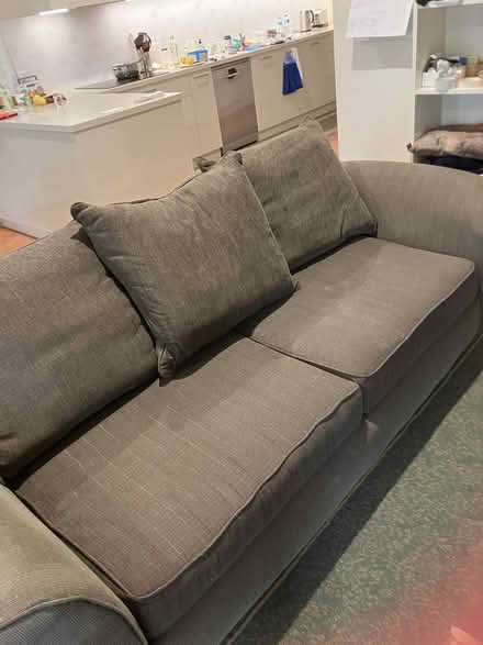 Photo of free Large sturdy couch from USA (Kew East) #1