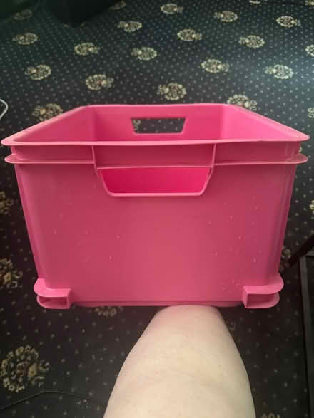 Photo of free Pink storage box (Teams NE11) #2