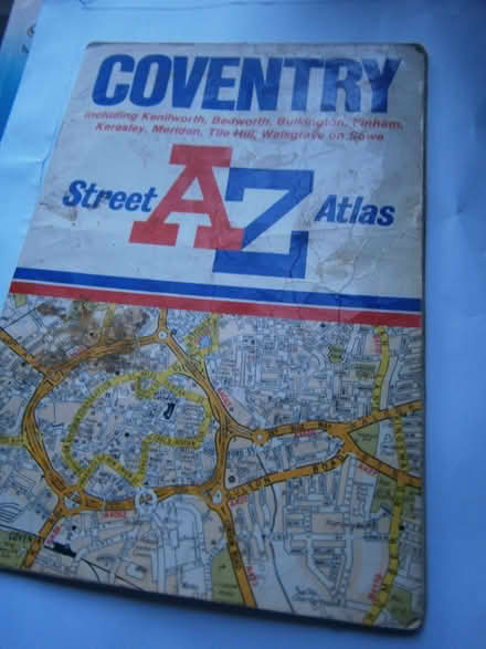 Photo of free Old A-Z of Coventry (Keresley Newlands CV7) #1