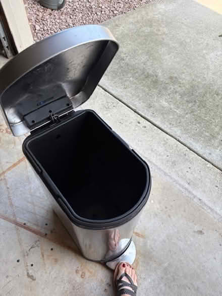 Photo of free Simplehuman garbage can (canton) #3