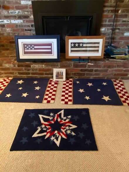 Photo of free Red, White, and Blue decorations (West Laurel) #2