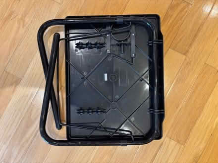 Photo of free Black TV Tray folding table (Near Slaters Lane.) #3
