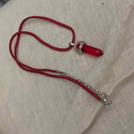 Photo of free Costume red crystal necklace (Mohegan Lake) #1