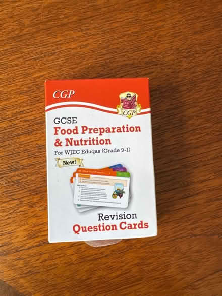 Photo of free GCSE food prep revision cards (Whitley bay) #1