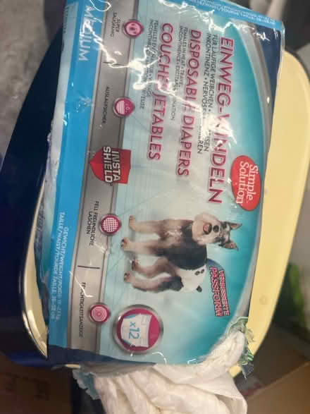 Photo of free Dog pampers (TW13) #1