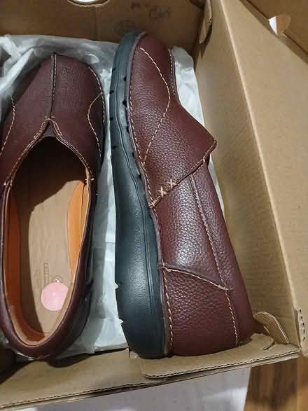 Photo of free Clarks shoes size 5 brown (Near Dollis Hill Station) #3