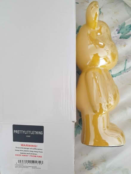 Photo of free New & in box yellow bear money box (Ealing, W5) #3